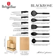 Kép 3/11 - Berlinger Haus Black Rose Kés- és Konyhai Eszköz Szett Vágódeszkával (BH-3146)
