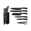 Kép 4/6 - Berlinger Haus Black Rose Diamond bevonatú Késkészlet (BH-2422) 