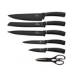Kép 4/8 - Berlinger Haus Black Rose 7 db-os késkészlet (BH-2501) 