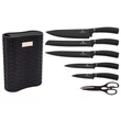 Kép 5/8 - Berlinger Haus Black Rose 7 db-os késkészlet (BH-2501) 