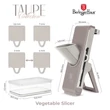 Kép 3/8 - Berlinger Haus Zöldségszeletelő  3 penge + tároló (BH-8798)