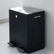 Kép 2/2 - Berlinger Haus Pedálos Szelektív Szemetes 2x30L (BH-8883)