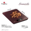 Kép 3/5 - Berlinger Haus Leonardo digitális konyhai mérleg 5 kg-ig (BH-9753) 