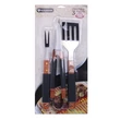 Kép 3/4 - Blaumann 3 db-os rozsdamentes BBQ grillező készlet (BL-3113)