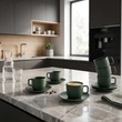 Kép 7/8 - Berlinger Haus Matte Green Espresso Kávéscsésze szett (LP-BH-262)