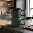 Kép 6/8 - Berlinger Haus Matte Green Espresso Kávéscsésze szett (LP-BH-262)