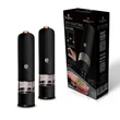 Kép 5/6 - Berlinger Haus 2 db-os elektromos só-és borsőrlő szett Black Rose Gold (BH-9286)