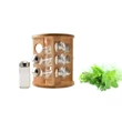 Kép 3/3 - Perfect Home forgatható fűszertartó 12 db-os+fa állv.  ( 13033)