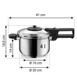 Kép 7/7 - Tescoma GrandCHEF Rozsdamentes Acél Kukta 4 L (701404) 