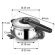Kép 7/7 - Tescoma SmartCLICK Rozsdamentes Acél Kukta 4 L (702104) 