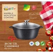 Kép 1/7 - Happy Cooking Márvány Bevonatú Indukciós Lábas 2,2 l (RS-1197)