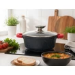 Kép 5/7 - Happy Cooking Márvány Bevonatú Indukciós Lábas 2,2 l (RS-1197)