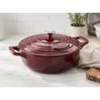 Kép 4/6 -  La Cuisine Berry öntöttvas alacsony lábas fedővel 28 cm-es (432041)