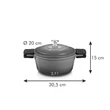 Kép 6/6 - Tescoma BORDEAUX Prémium lábas 20 cm (780420)