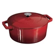 Kép 1/3 - Berlinger Haus Burgundy Öntöttvas lábas fedővel 28 cm-es (BH-8643)