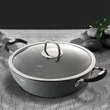 Kép 4/5 - Berlinger Haus Gray Stone Touch Line Indukciós Alacsony lábas fedővel 28 cm-es (BH-1158)