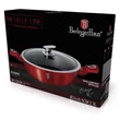 Kép 8/8 - Berlinger Haus Burgundy Metallic Line Indukciós alacsony lábas fedővel 24 cm-es (BH-1262) 