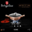 Kép 7/9 - Berlinger Haus Rose Gold alacsony lábas fedővel 28 cm (BH-1519) 