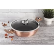 Kép 3/9 - Berlinger Haus Rose Gold alacsony lábas fedővel 28 cm (BH-1519) 