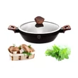 Kép 1/3 - Berlinger Haus Ebony Rosewood alacsony lábas fedővel 28 cm (BH-1739)