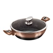 Kép 2/4 - Berlinger Haus Rose Gold Noir alacsony lábas fedővel 28 cm (BH-1893)