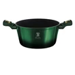 Kép 2/6 - Berlinger Haus Smaragdzöld Indukciós lábas fedővel 20 cm-es (BH-6057)