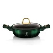 Kép 4/7 - Berlinger Haus Smaragdzöld Indukciós alacsony lábas fedővel 28 cm-es (BH-6060)