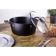 Kép 4/7 - Berlinger Haus Black Professional Indukciós lábas fedővel 24 cm-es (BH-6123)