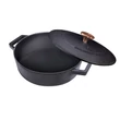 Kép 5/8 - Berlinger Haus Black Rose Öntöttvas alacsony lábas fedővel 26 cm-es (BH-6493)