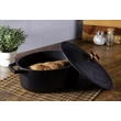 Kép 5/7 - Berlinger Haus Black Rose Öntöttvas ovális lábas fedővel 32 cm-es (BH-6518)