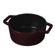 Kép 5/7 - Berlinger Haus Burgundy Öntöttvas lábas fedővel 24 cm-es (BH-6497)