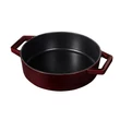 Kép 5/7 - Berlinger Haus Burgundy Öntöttvas alacsony lábas fedővel 26 cm-es (BH-6498)