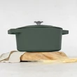 Kép 3/8 - Berlinger Haus Matte Green Öntöttvas lábas fedővel 24 cm-es (BH-6544)