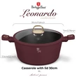 Kép 2/8 - Berlinger Haus Leonardo TitánPro bevonatú Lábas fedővel 8 l-es (BH-8043) 