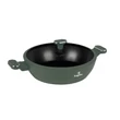 Kép 1/6 - Berlinger Haus Matte Green TitánPro bevonatú Lábas fedővel 30 cm-es (BH-8199) 