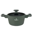 Kép 1/9 - Berlinger Haus Matte Green TitánPro bevonatú Lábas fedővel 20 cm-es (BH-8200) 