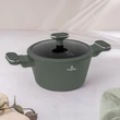 Kép 2/9 - Berlinger Haus Matte Green TitánPro bevonatú Lábas fedővel 20 cm-es (BH-8200) 
