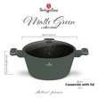 Kép 2/7 - Berlinger Haus Matte Green TitánPro bevonatú Lábas fedővel 28 cm-es (BH-8202) 