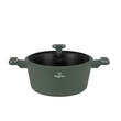 Kép 1/7 - Berlinger Haus Matte Green TitánPro bevonatú Lábas fedővel 28 cm-es (BH-8202) 