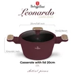 Kép 2/9 - Berlinger Haus Leonardo Nordic TitánPro bevonatú Lábas fedővel 2,6 l-es (BH-8300) 