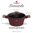 Kép 2/9 - Berlinger Haus Leonardo Nordic TitánPro bevonatú Lábas fedővel 4,3 l-es (BH-8301) 