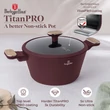 Kép 3/9 - Berlinger Haus Leonardo Nordic TitánPro bevonatú Lábas fedővel 4,3 l-es (BH-8301) 