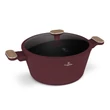 Kép 1/9 - Berlinger Haus Leonardo Nordic TitánPro bevonatú Lábas fedővel 6,3 l-es (BH-8302) 