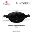 Kép 2/8 - Berlinger Haus Black Rose TitánPro bevonatú Alacsony Lábas fedővel 28 cm-es (BH-8356) 
