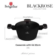 Kép 2/8 - Berlinger Haus Black Rose TitánPro bevonatú Lábas fedővel 20 cm-es (BH-8357) 