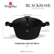 Kép 2/8 - Berlinger Haus Black Rose TitánPro bevonatú Lábas fedővel 28 cm-es (BH-8359) 