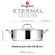 Kép 2/12 - Berlinger Haus Eternal® Collection Alacsony lábas fedővel 28 cm-es (BH-8515)