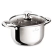 Kép 3/3 - Blaumann PROFESSIONAL rozsdamentes magas lábas üvegfedővel 2,6 L (BL-3871)