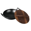 Kép 3/5 - Berlinger Haus Öntöttvas Wok fa fedővel 30 cm-es (LP-BH-190)