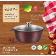 Kép 1/6 - Happy Cooking Márvány Bevonatú Indukciós Lábas 6 l (RSB-1199)